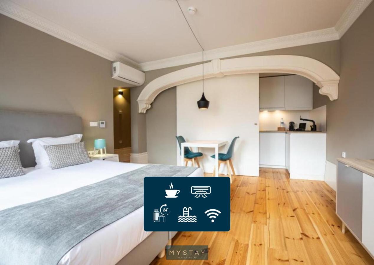 Mystay Porto Bolhao - Pool & Garden Exterior foto